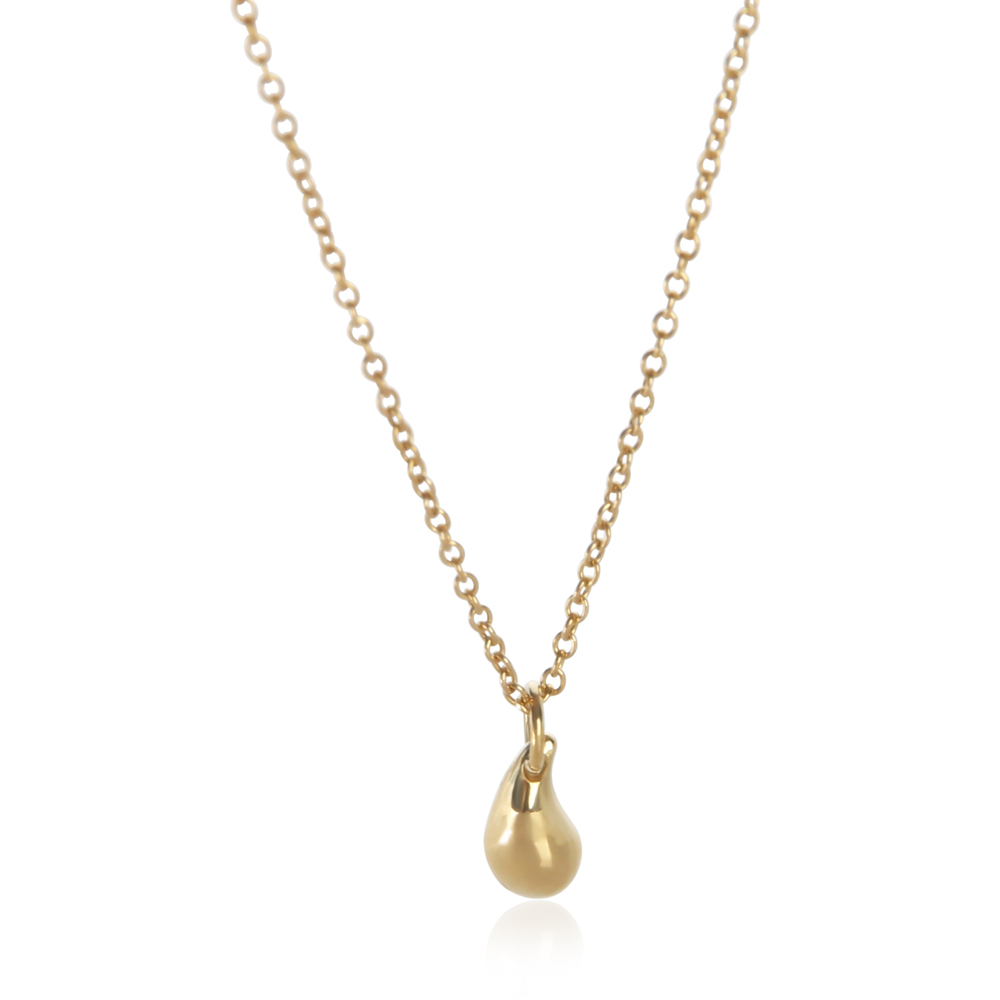 Tiffany & Co. Yellow Gold Elsa Peretti Vintage Teardrop Pendant